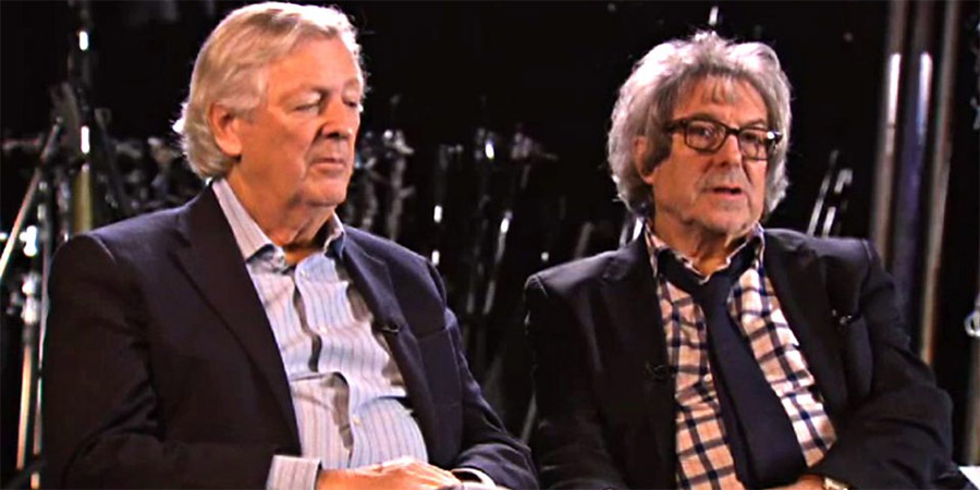 Mark Lawson Talks To Clement & La Frenais. Image shows from L to R: Dick Clement, Ian La Frenais. Copyright: BBC