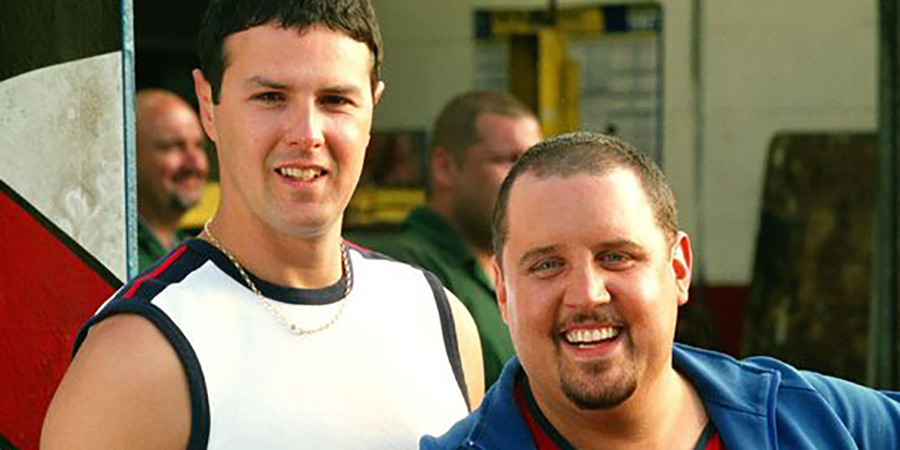 Max And Paddy's Road To Nowhere. Image shows from L to R: Paddy (Paddy McGuinness), Max (Peter Kay). Copyright: Phil McIntyre Entertainment