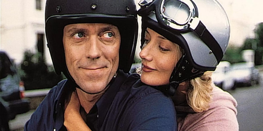 Maybe Baby. Image shows left to right: Sam Bell (Hugh Laurie), Lucy Bell (Joely Richardson)