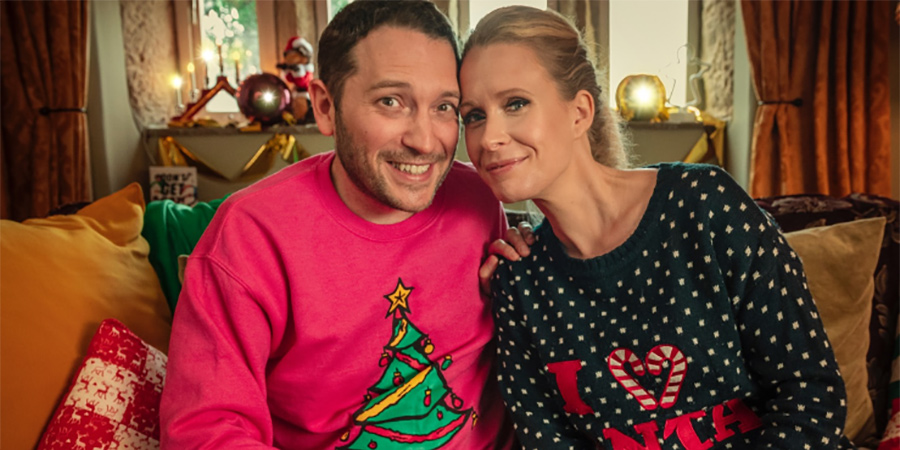 Meet The Richardsons. Image shows from L to R: Jon (Jon Richardson), Lucy (Lucy Beaumont)