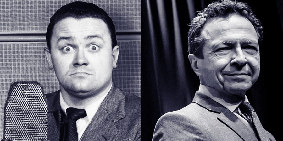 Image shows from L to R: Harry Secombe, Andrew Secombe