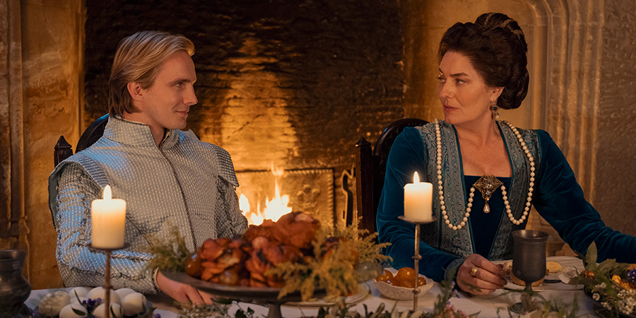 My Lady Jane. Image shows left to right: Stan Dudley (Henry Ashton), Lady Frances Grey (Anna Chancellor)