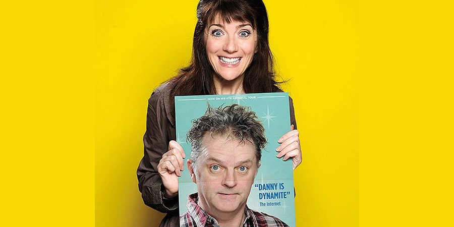 My Obsession. Image shows from L to R: Fan (Suki Webster), Danny Heywood (Paul Merton)