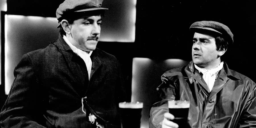 Not Only... But Also.... Image shows from L to R: Peter Cook, Dudley Moore. Copyright: BBC