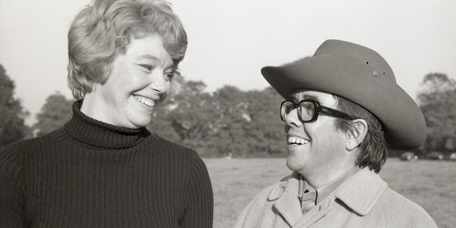Now Look Here.... Image shows from L to R: Laura (Rosemary Leach), Ronnie (Ronnie Corbett). Copyright: BBC