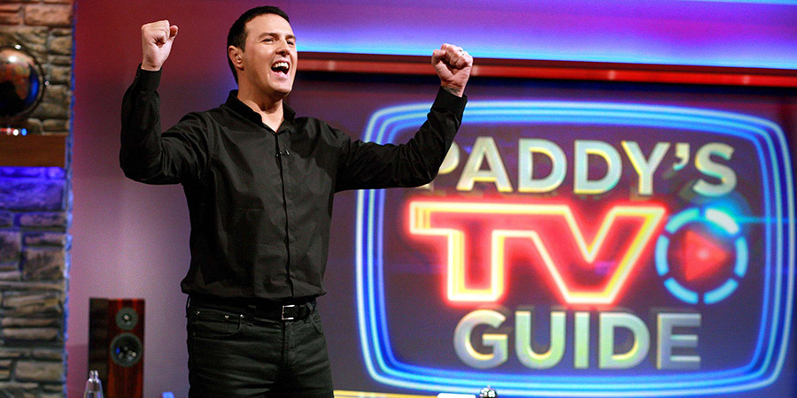 Paddy's TV Guide. Paddy McGuinness. Copyright: ITV Studios