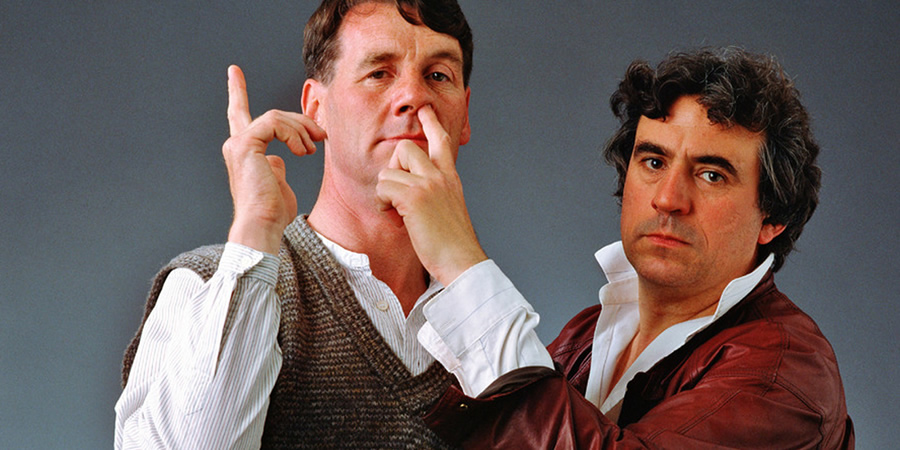 Image shows from L to R: Michael Palin, Terry Jones