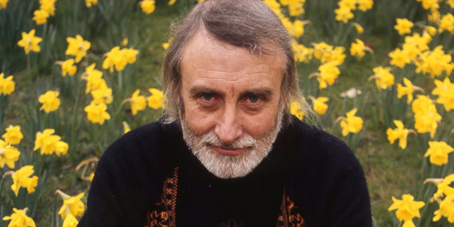 Q. Spike Milligan. Copyright: BBC