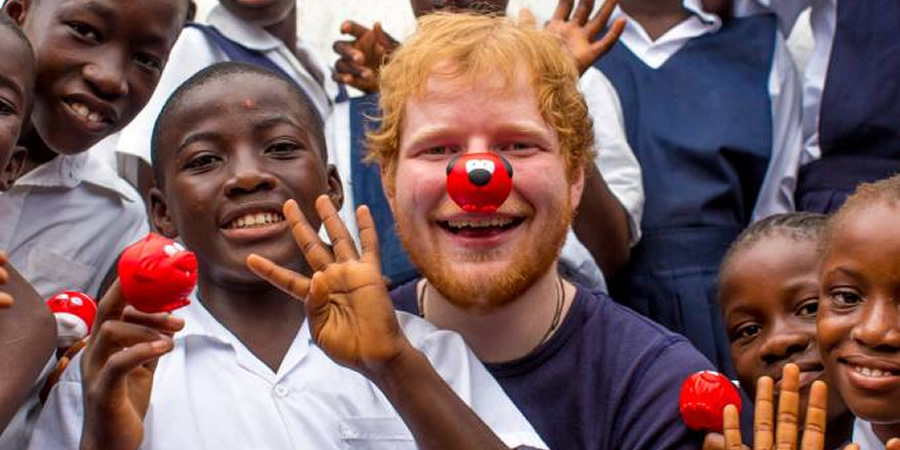 Ed Sheeran. Copyright: Comic Relief