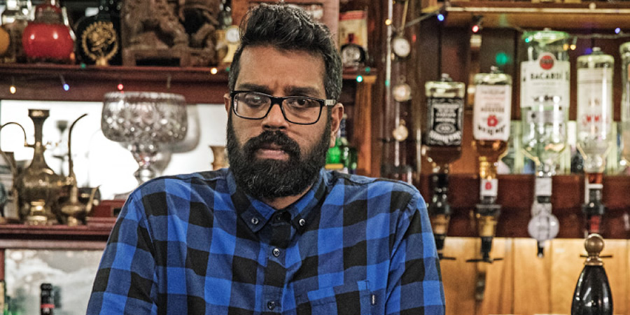 The Reluctant Landlord. Romesh (Romesh Ranganathan). Copyright: What Larks Productions