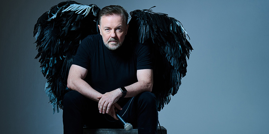 Ricky Gervais: Mortality. Ricky Gervais. Credit: Ray Burmiston