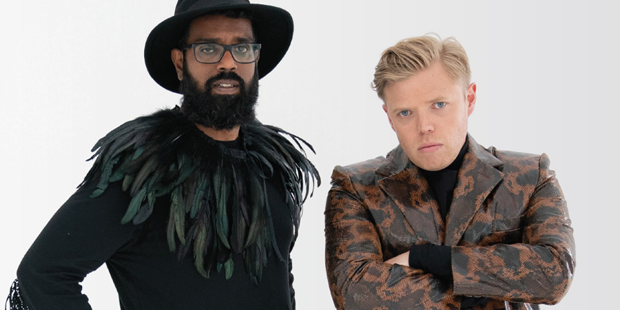 Rob And Romesh Vs. Image shows from L to R: Romesh Ranganathan, Rob Beckett. Copyright: CPL Productions