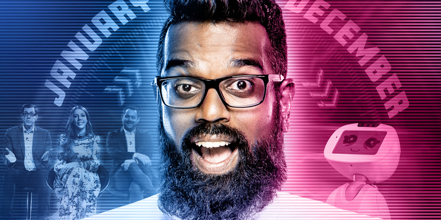 Romesh's Look Back To The Future. Romesh Ranganathan. Copyright: Hungry Bear Media