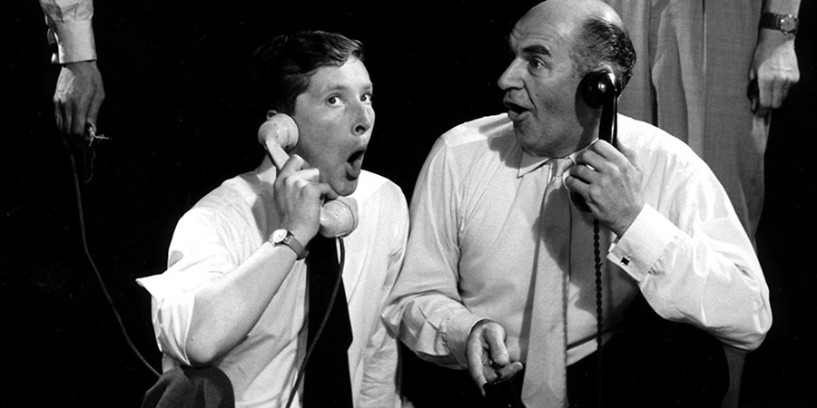 Round The Horne. Image shows left to right: Kenneth Williams, Kenneth Horne