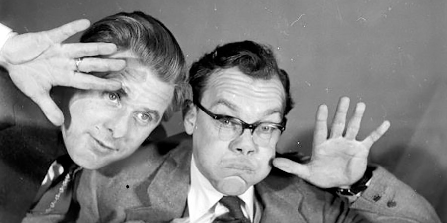 Running Wild. Image shows left to right: Ernie Wise, Eric Morecambe. Credit: Alex Dellow Running Wild. Image shows left to right: Ernie Wise, Eric Morecambe. Credit: Alex Dellow