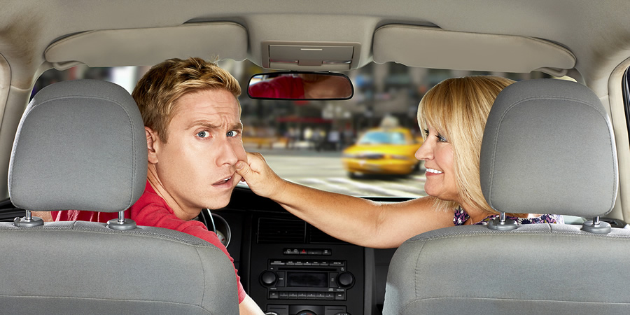 Russell Howard & Mum. Image shows from L to R: Russell Howard, Ninette Howard