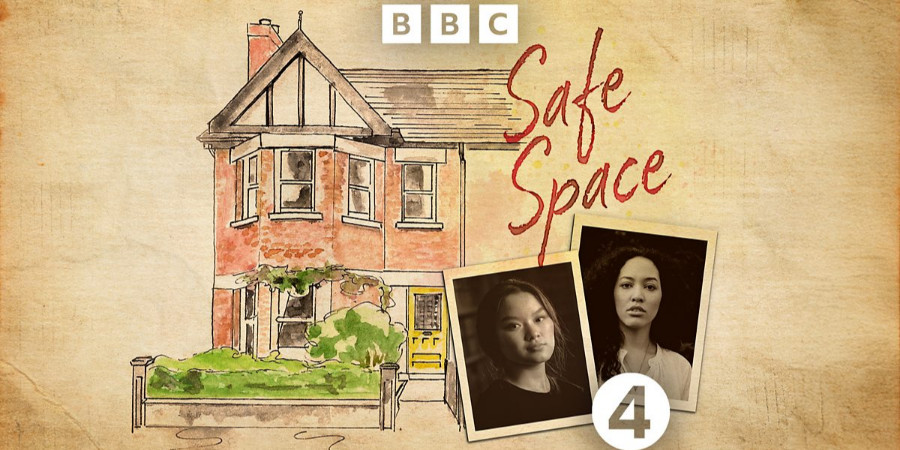 Safe Space. Image shows left to right: Paula (Thaddea Graham), Niamh (Vanessa Ifediora)