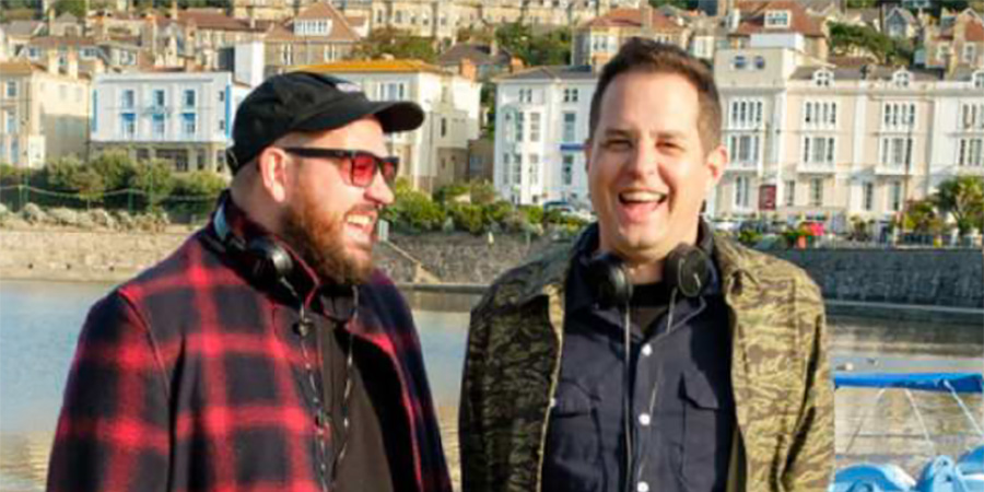 Sandylands. Image shows from L to R: Martin Collins, Alex Finch. Copyright: King Bert Productions