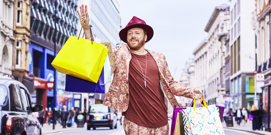 Shopping With Keith Lemon. Leigh Francis. Copyright: Talkback