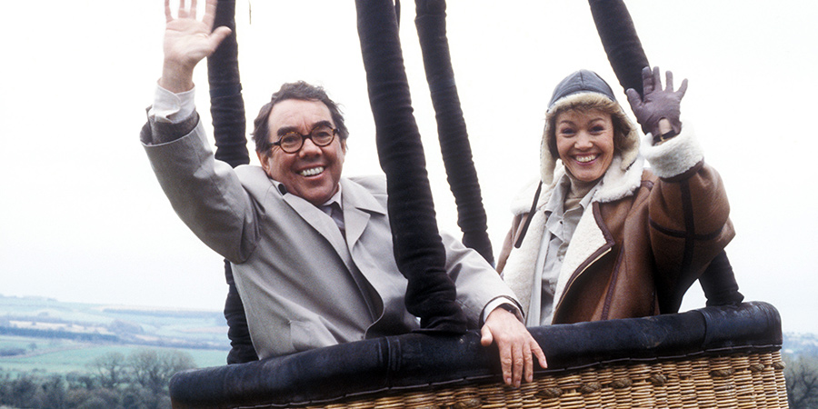 Sorry!. Image shows from L to R: Timothy Lumsden (Ronnie Corbett), Pippa (Bridget Brice). Copyright: BBC