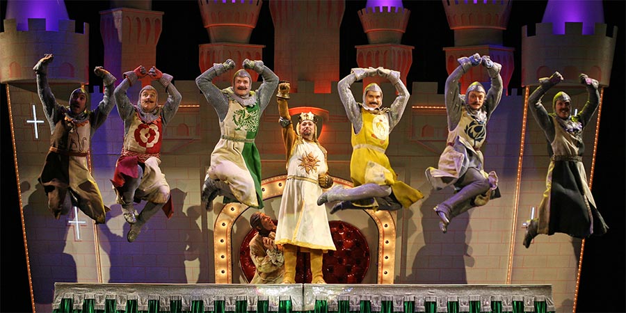 Spamalot's dancing knights