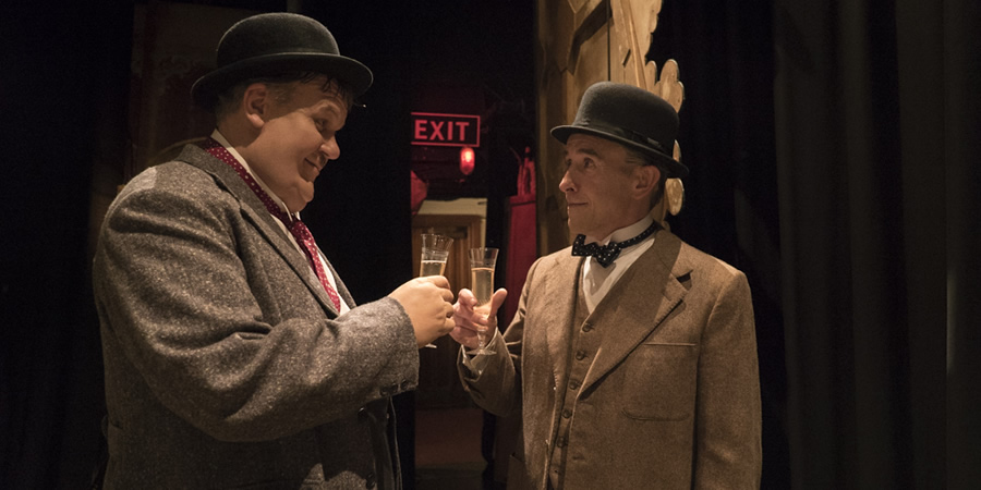 Stan & Ollie. Image shows from L to R: Oliver Hardy (John C. Reilly), Stan Laurel (Steve Coogan)