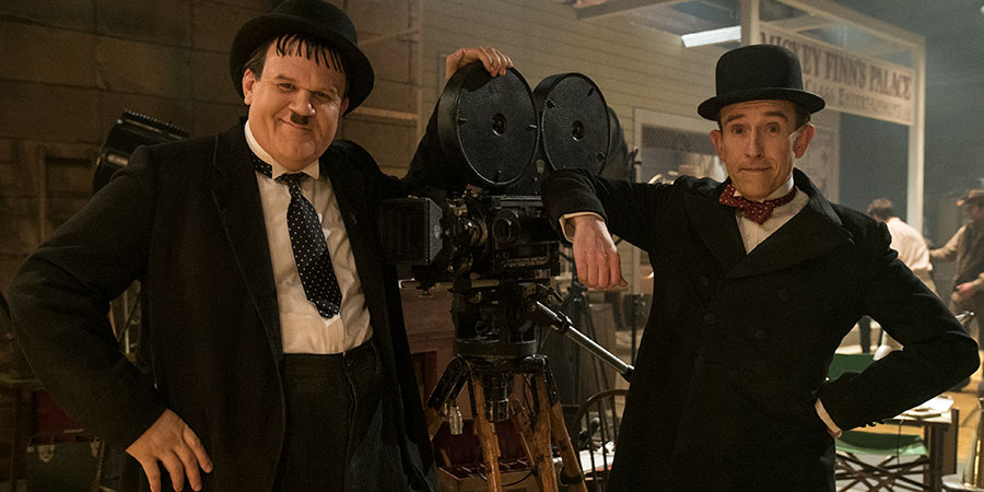 Stan & Ollie. Image shows from L to R: Oliver Hardy (John C. Reilly), Stan Laurel (Steve Coogan)