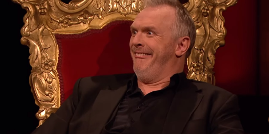 Outtake: Greg's sexy face - Taskmaster - British Comedy Guide