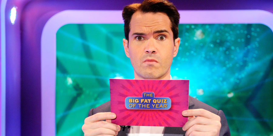 The Big Fat Quiz Of The Year. Jimmy Carr. Copyright: Hot Sauce