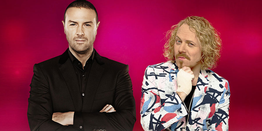 The Keith & Paddy Show. Image shows from L to R: Paddy McGuinness, Leigh Francis