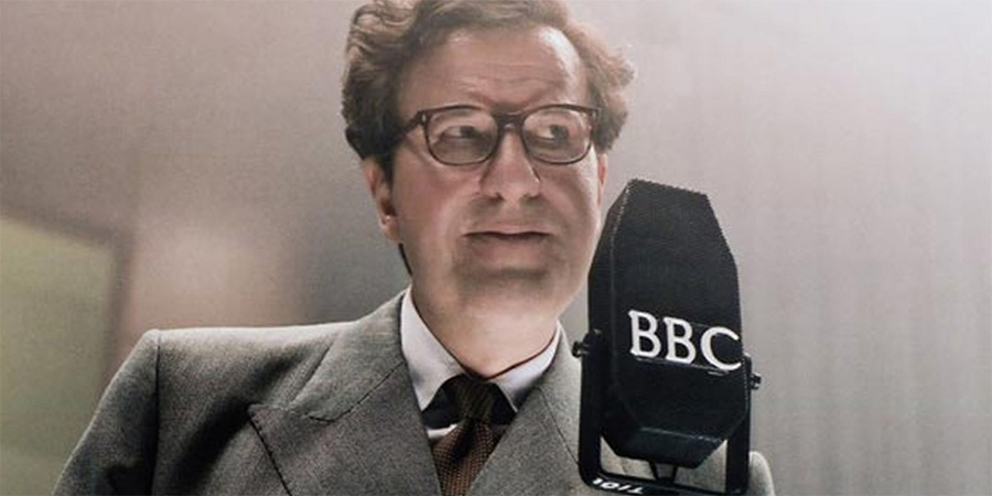 The Life And Death Of Peter Sellers. Peter Sellers (Geoffrey Rush). Credit: BBC Films