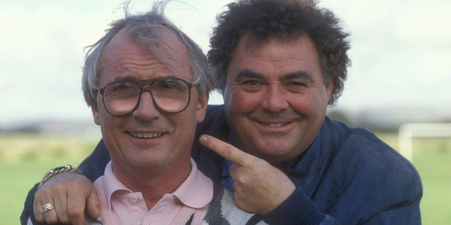 Little And Large. Image shows from L to R: Syd Little, Eddie Large. Copyright: BBC