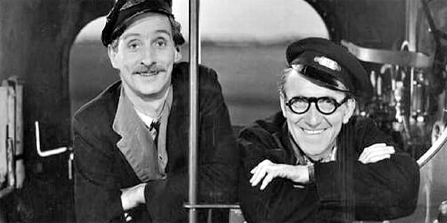 The Love Match. Image shows from L to R: Wally Binns (Glenn Melvyn), Bill Brown (Arthur Askey). Copyright: Group 3 Productions