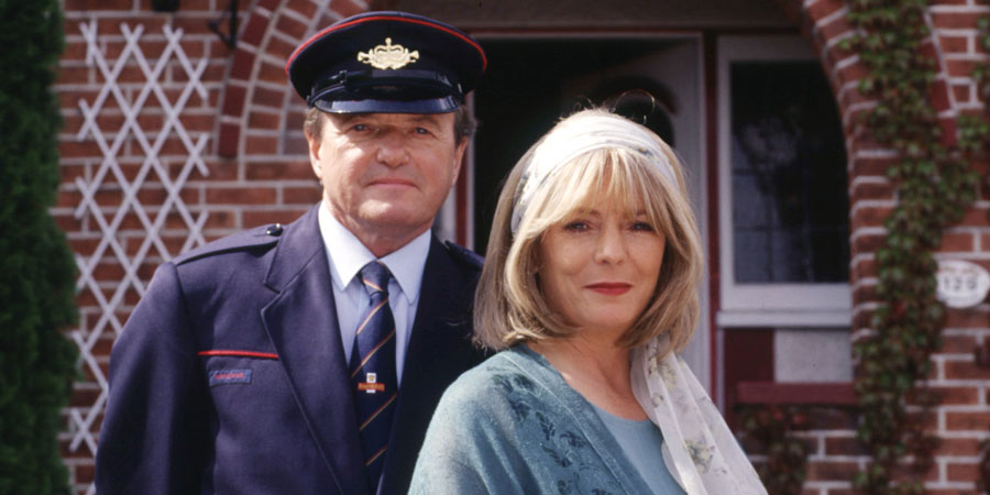 The Missing Postman. Image shows from L to R: Clive Peacock (James Bolam), Christine Peacock (Alison Steadman)