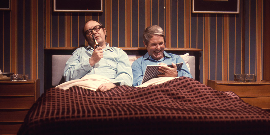 The Morecambe & Wise Show. Image shows from L to R: Eric Morecambe, Ernie Wise. Copyright: BBC