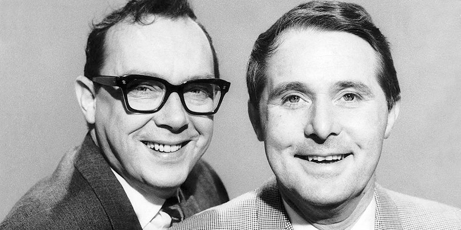 The Morecambe & Wise Show. Image shows from L to R: Eric Morecambe, Ernie Wise. Copyright: BBC