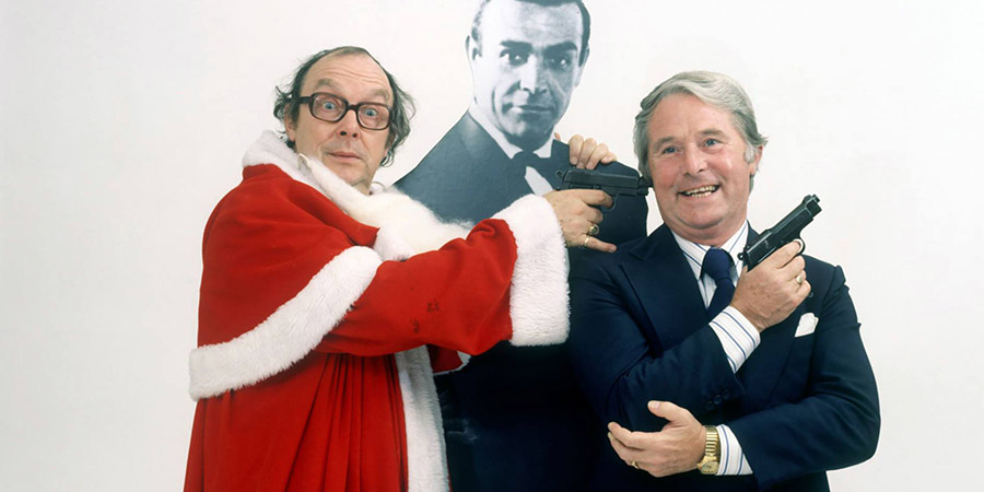 The Morecambe & Wise Show. Image shows from L to R: Eric Morecambe, Ernie Wise. Copyright: Thames Television