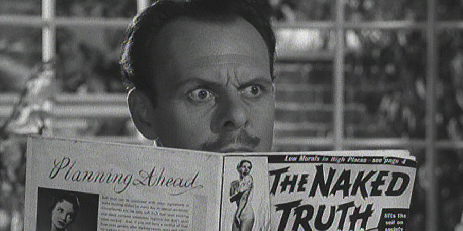 The Naked Truth. Lord Mayley (Terry-Thomas). Copyright: Rank Organisation