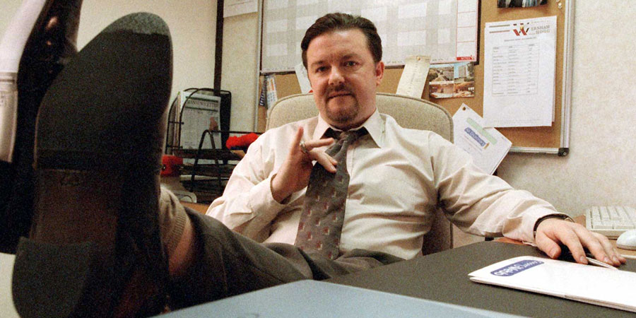 The Office. David Brent (Ricky Gervais). Copyright: BBC