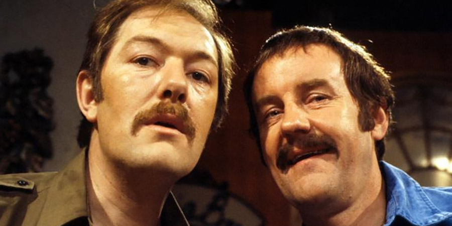 The Other One. Image shows from L to R: Brian Bryant (Michael Gambon), Ralph Tanner (Richard Briers). Copyright: BBC