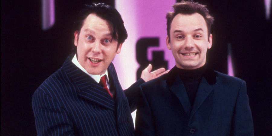 The Smell Of Reeves And Mortimer. Image shows left to right: Vic Reeves, Bob Mortimer. Credit: Channel X