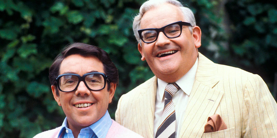 The Two Ronnies. Image shows from L to R: Ronnie Corbett, Ronnie Barker. Copyright: BBC
