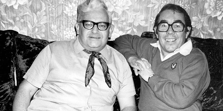 The Two Ronnies Unseen. Image shows from L to R: Ronnie Barker, Ronnie Corbett. Copyright: Getty Images