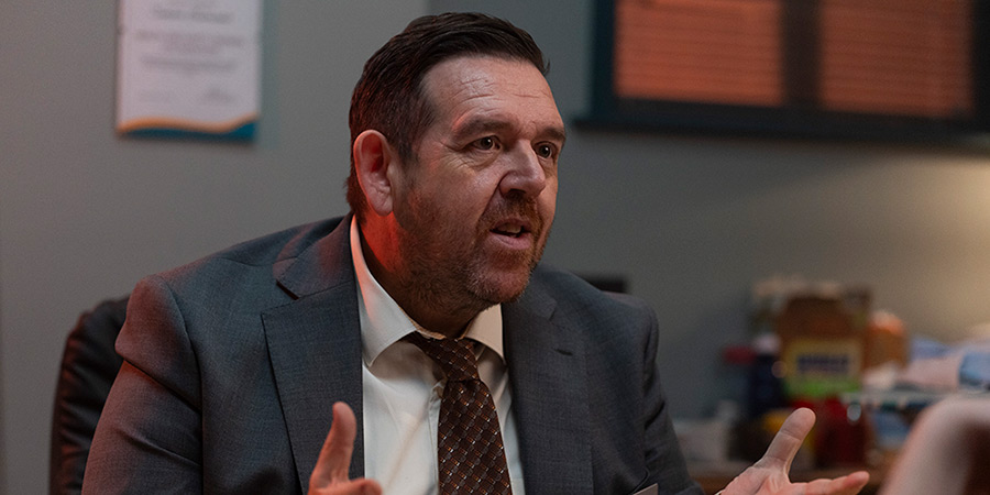 Transaction. Simon (Nick Frost) Transaction. Simon (Nick Frost)