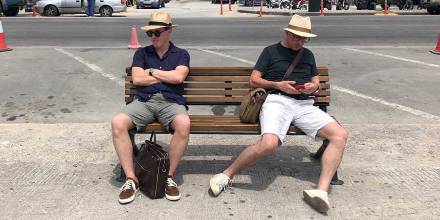 The Trip. Image shows from L to R: Rob (Rob Brydon), Steve (Steve Coogan)