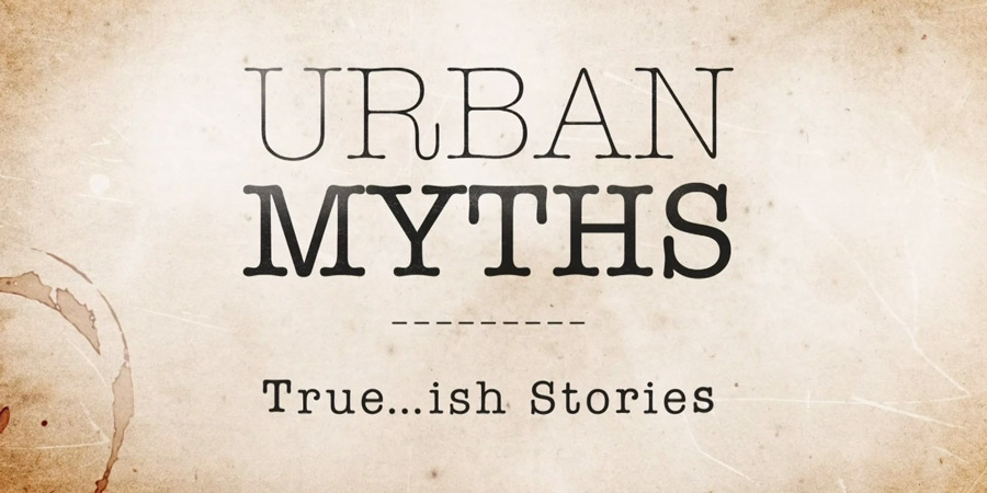 Urban Myths title card.. Copyright: Sky