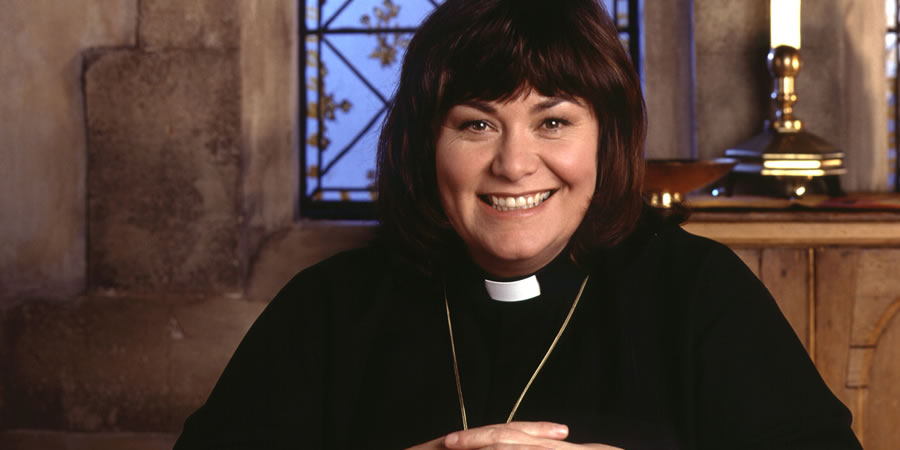 The Vicar Of Dibley. Geraldine Grainger (Dawn French). Copyright: Tiger Aspect Productions