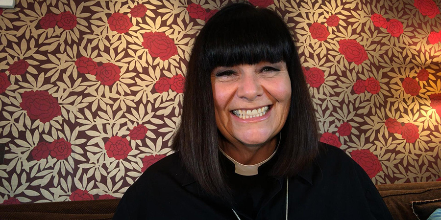 The Vicar Of Dibley. Geraldine Grainger (Dawn French). Copyright: Tiger Aspect Productions