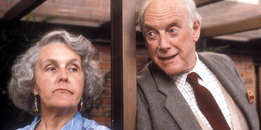 Waiting For God. Image shows from L to R: Diana Trent (Stephanie Cole), Tom Ballard (Graham Crowden). Copyright: BBC