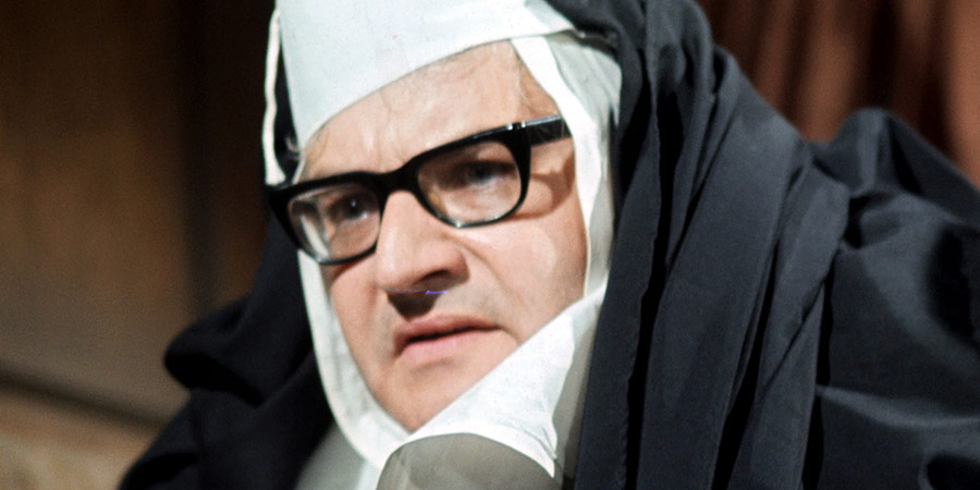 6 Dates With Barker. Fritz Braun / 'Lola' (Ronnie Barker). Copyright: London Weekend Television